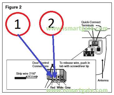 wiring diagram for liftmaster garage door opener