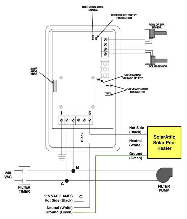 wiring diagram for pool pump