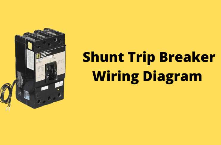 wiring diagram for shunt trip breaker