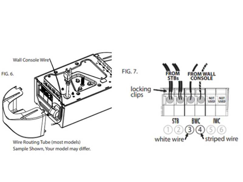 wiring diagram genie garage door opener