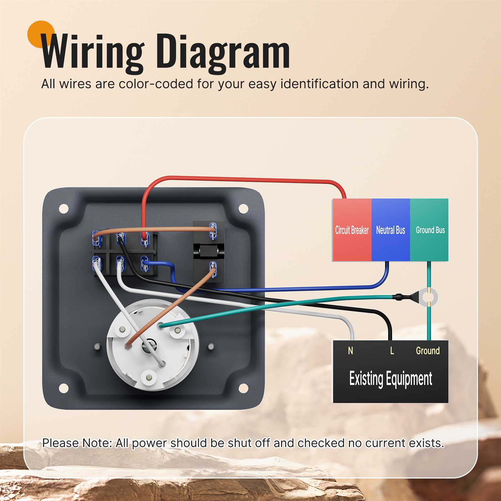 wiring diagram transfer switch