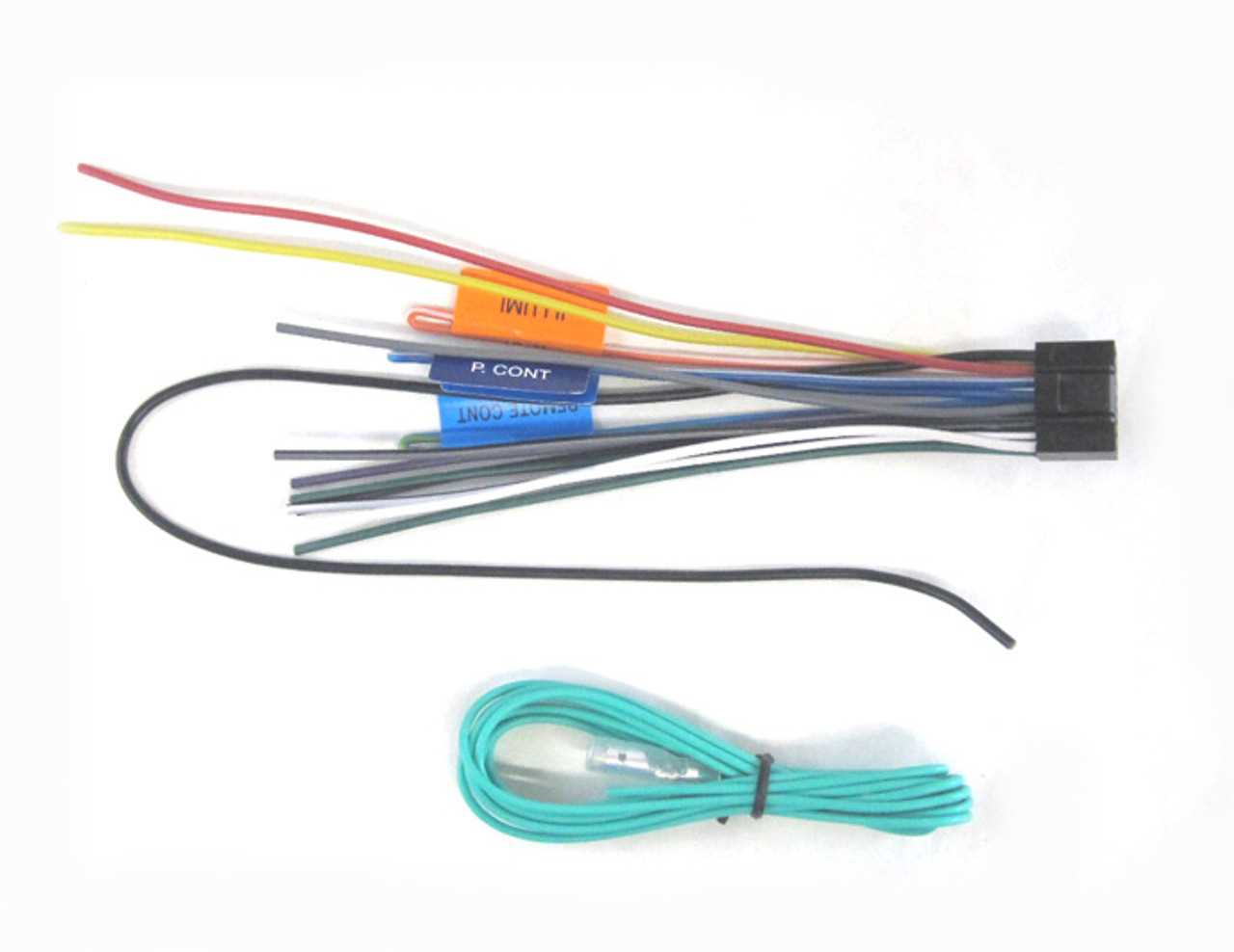 wiring harness diagram for jvc car stereo