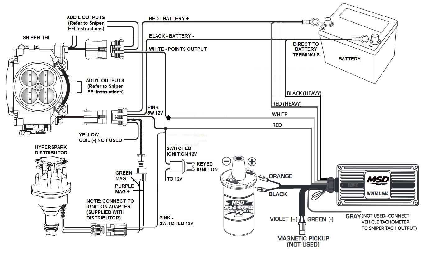 msd 6 plus wiring diagram