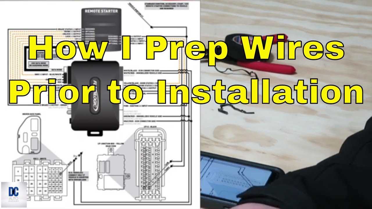 avital 4105l wiring diagram