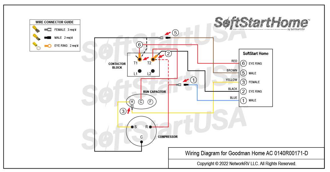 6 wire electric motor wiring diagram