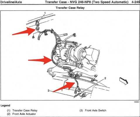 chevy transfer case wiring diagram