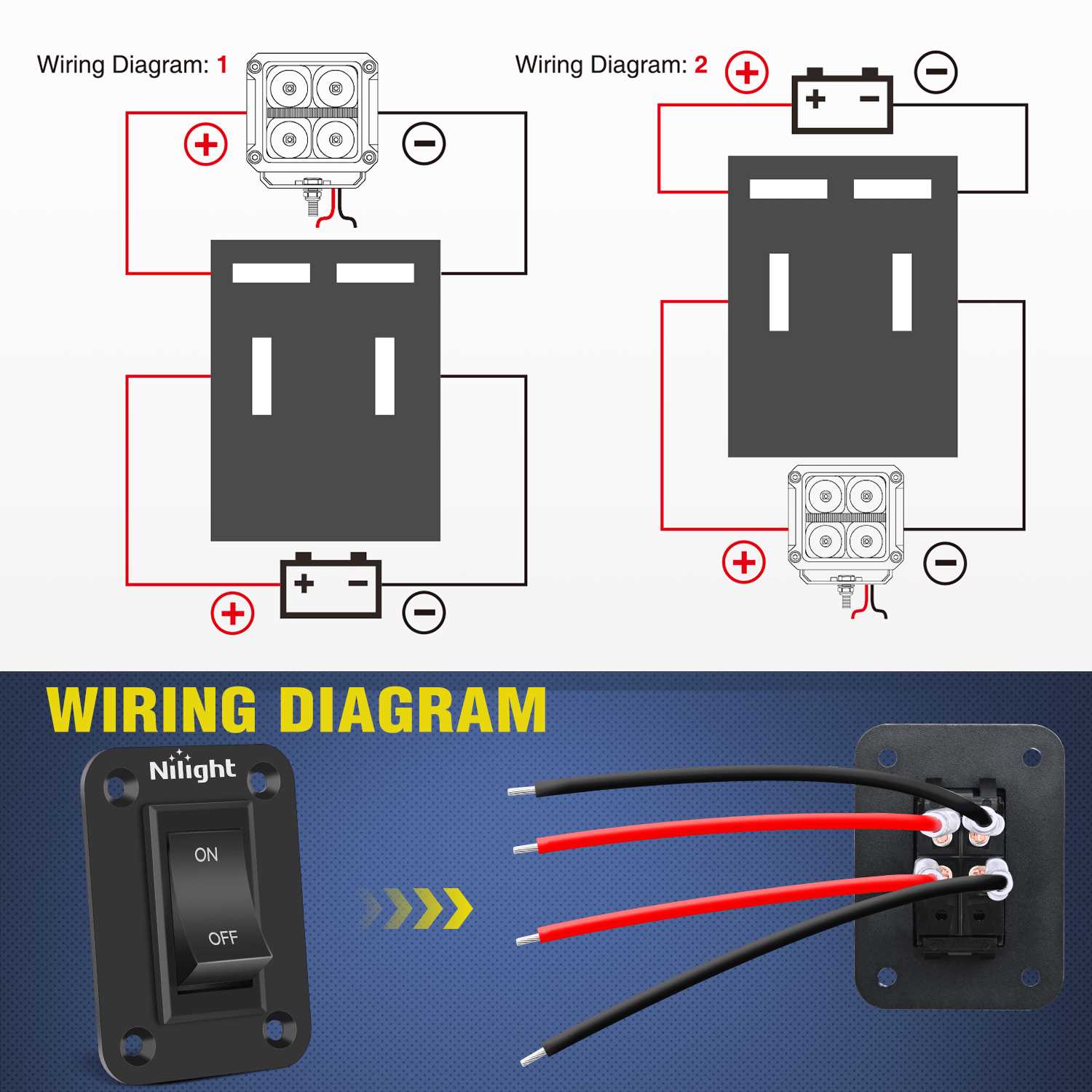 4 prong toggle switch wiring diagram