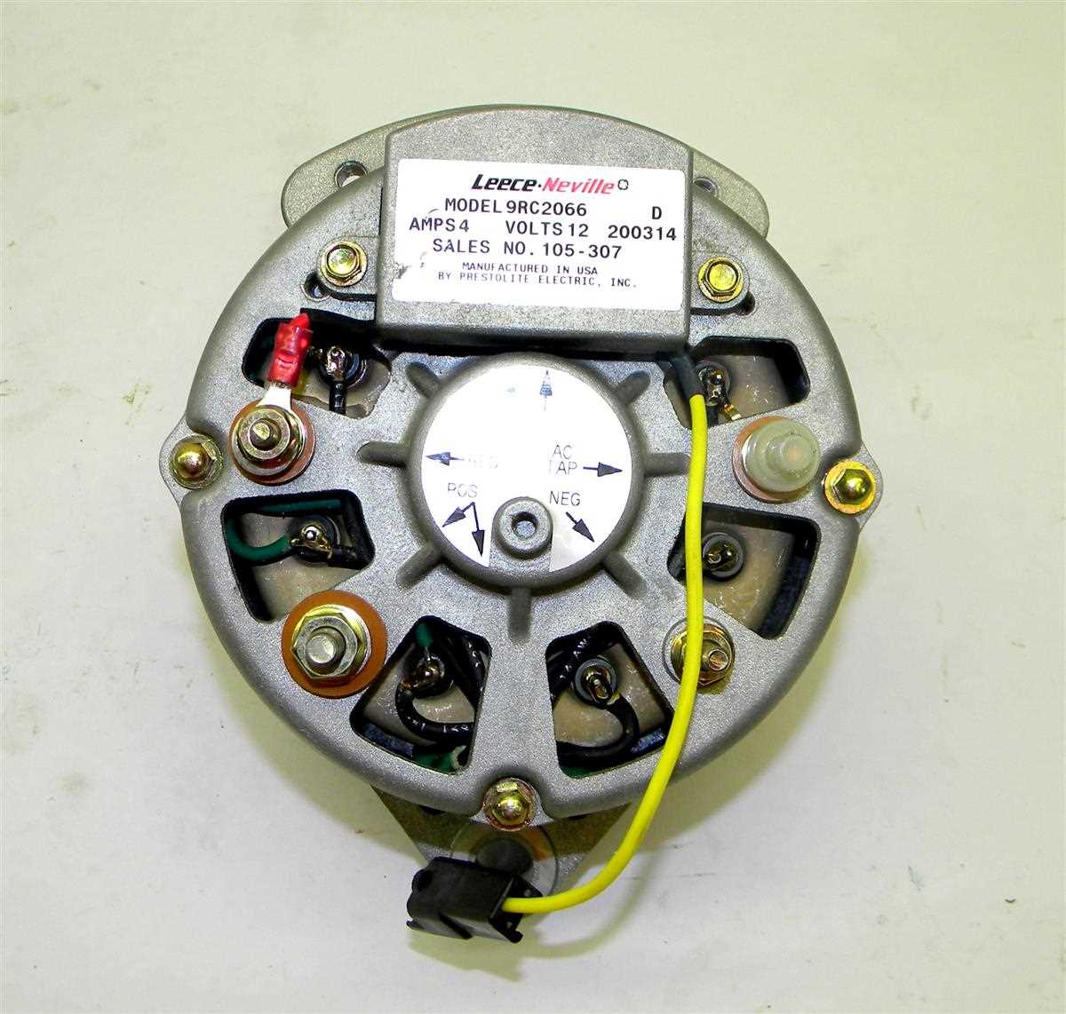 leece neville alternator wiring diagram