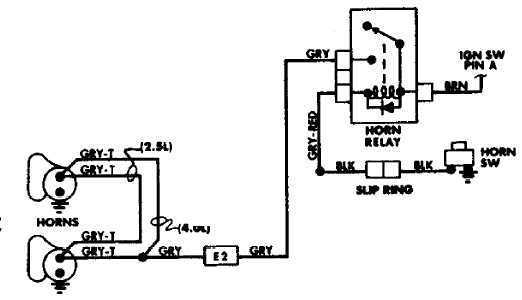 push button horn wiring diagram