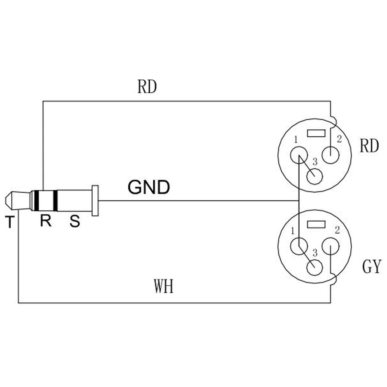 xlr jack wiring diagram