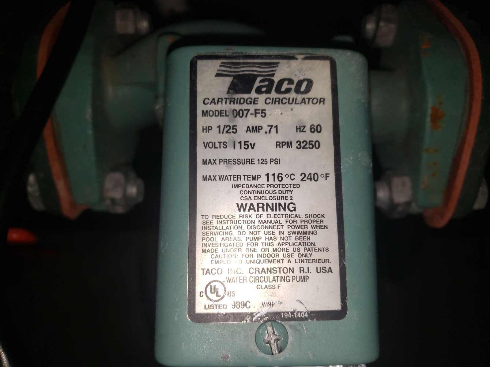 circulating pump wiring diagram