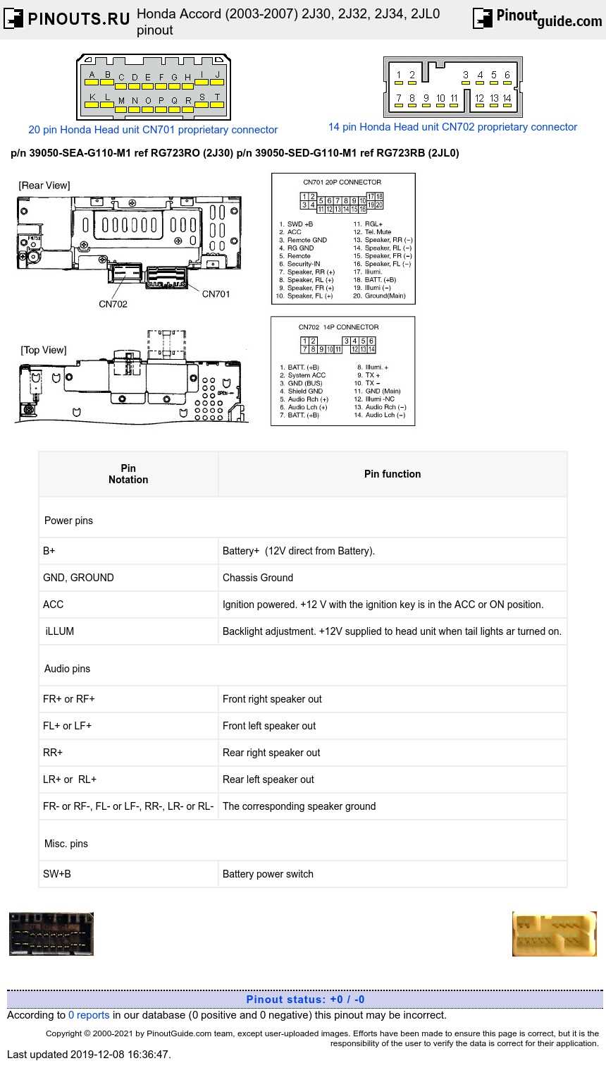 2005 honda accord radio wiring diagram