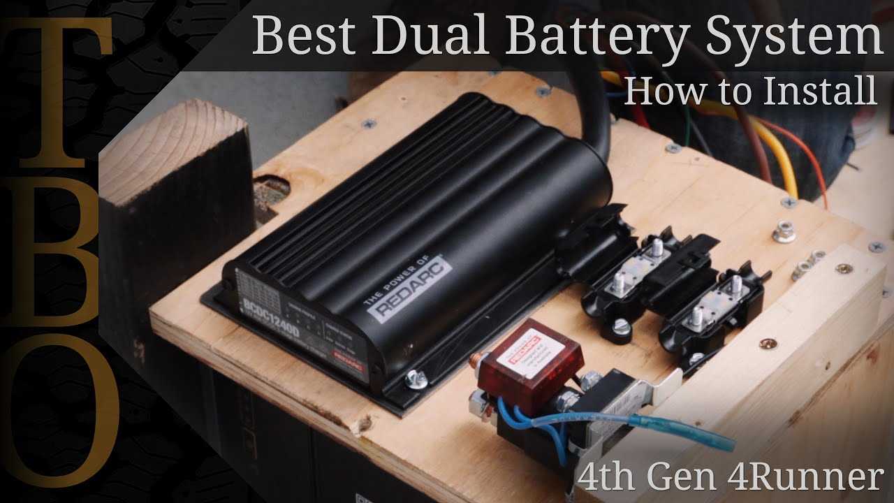 dual battery system wiring diagram