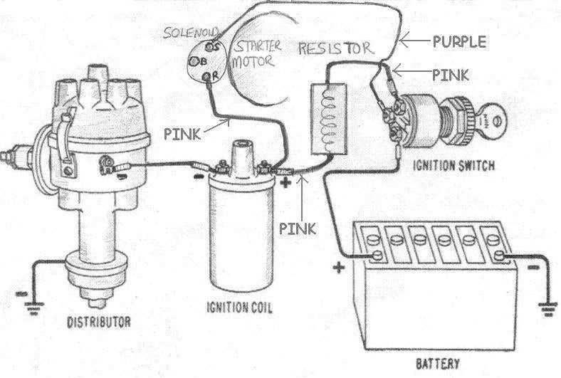 chevy hei distributor wiring diagram