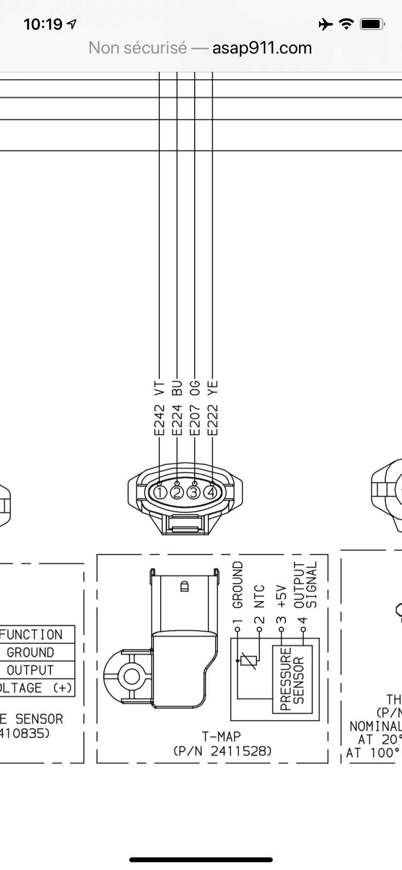 map sensor wiring diagram