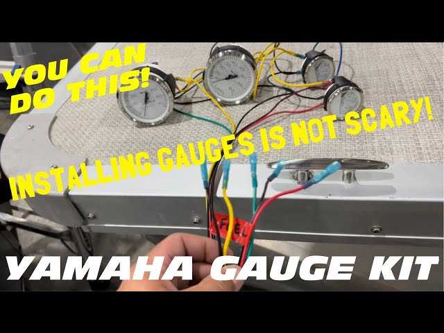 yamaha tachometer wiring diagram