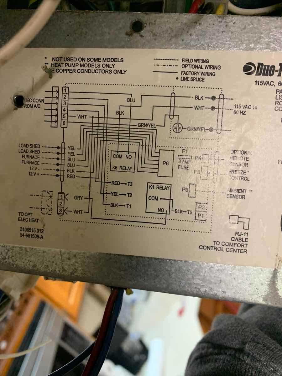 dometic rv furnace wiring diagram