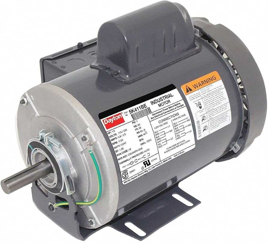 dayton capacitor start motor wiring diagram