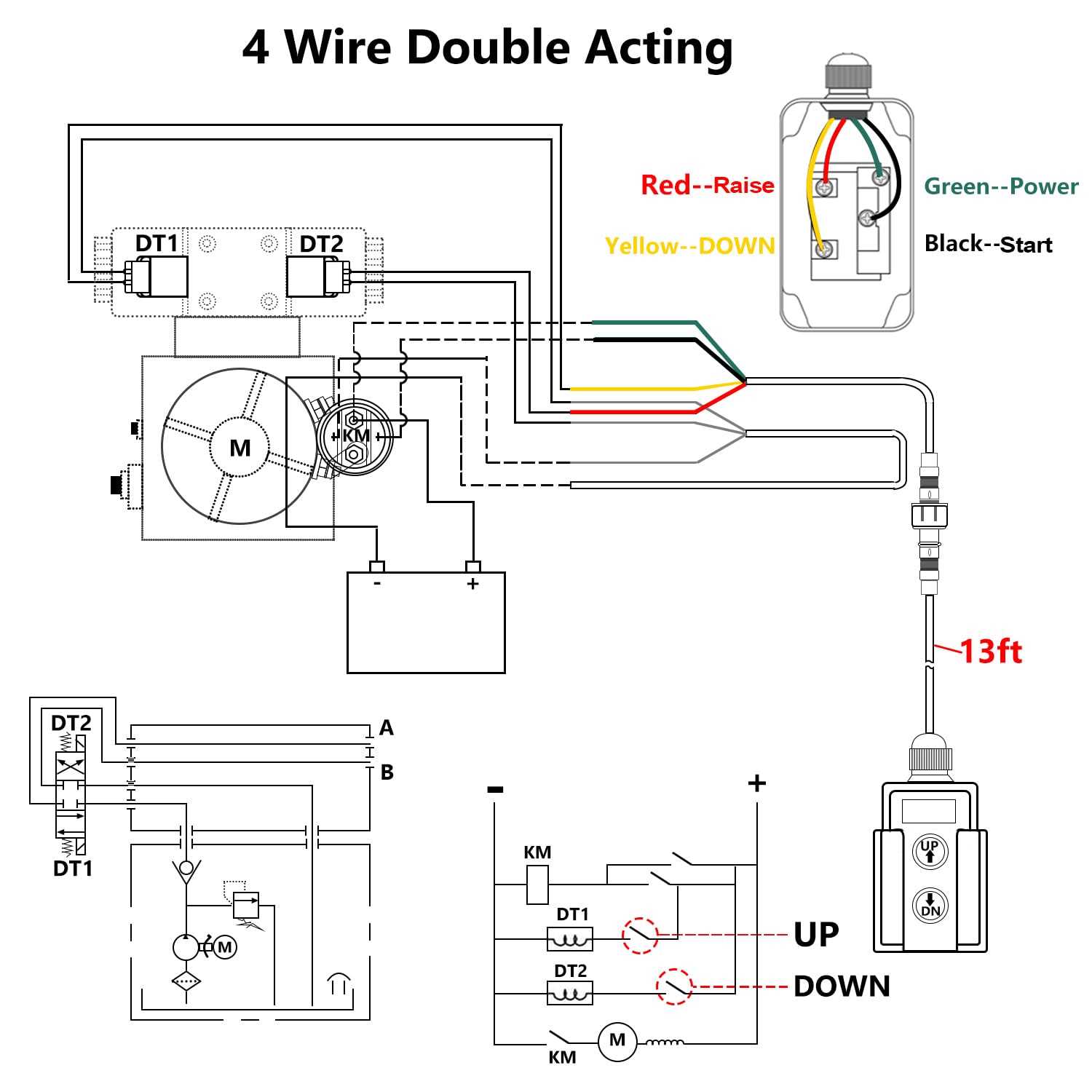 dump trailer wiring diagram