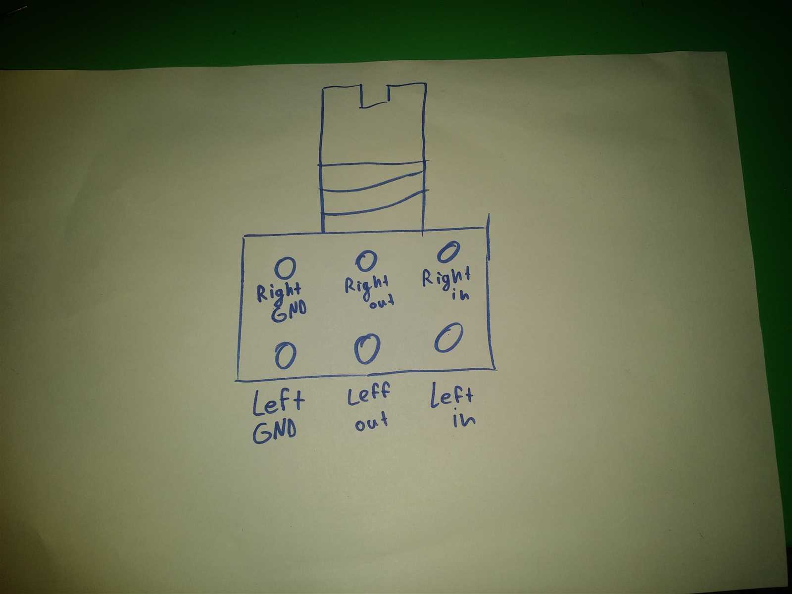 6 pin bass knob wiring diagram