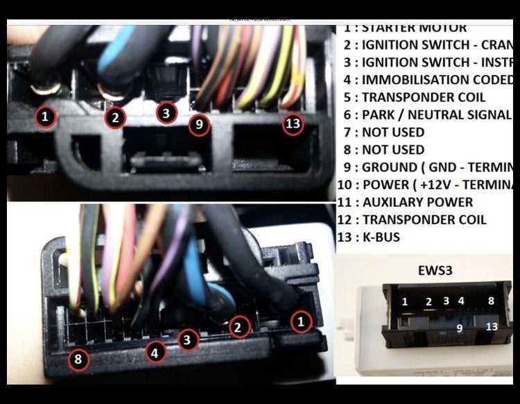 bmw e46 ignition switch wiring diagram