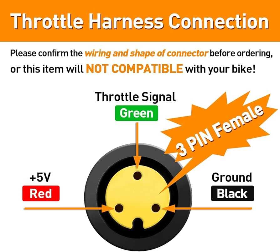 thumb throttle e bike throttle wiring diagram