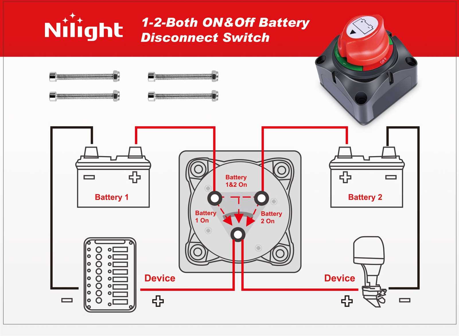 2 battery switch wiring diagram