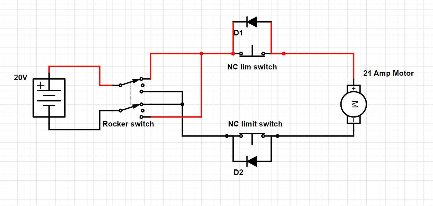 limit switch wiring diagram