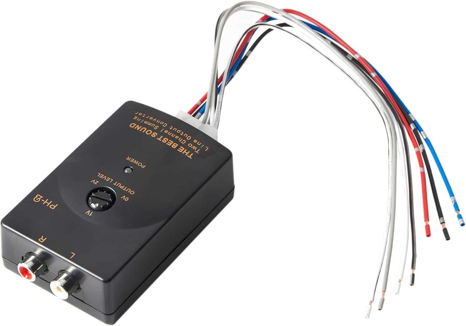 2 channel line output converter wiring diagram