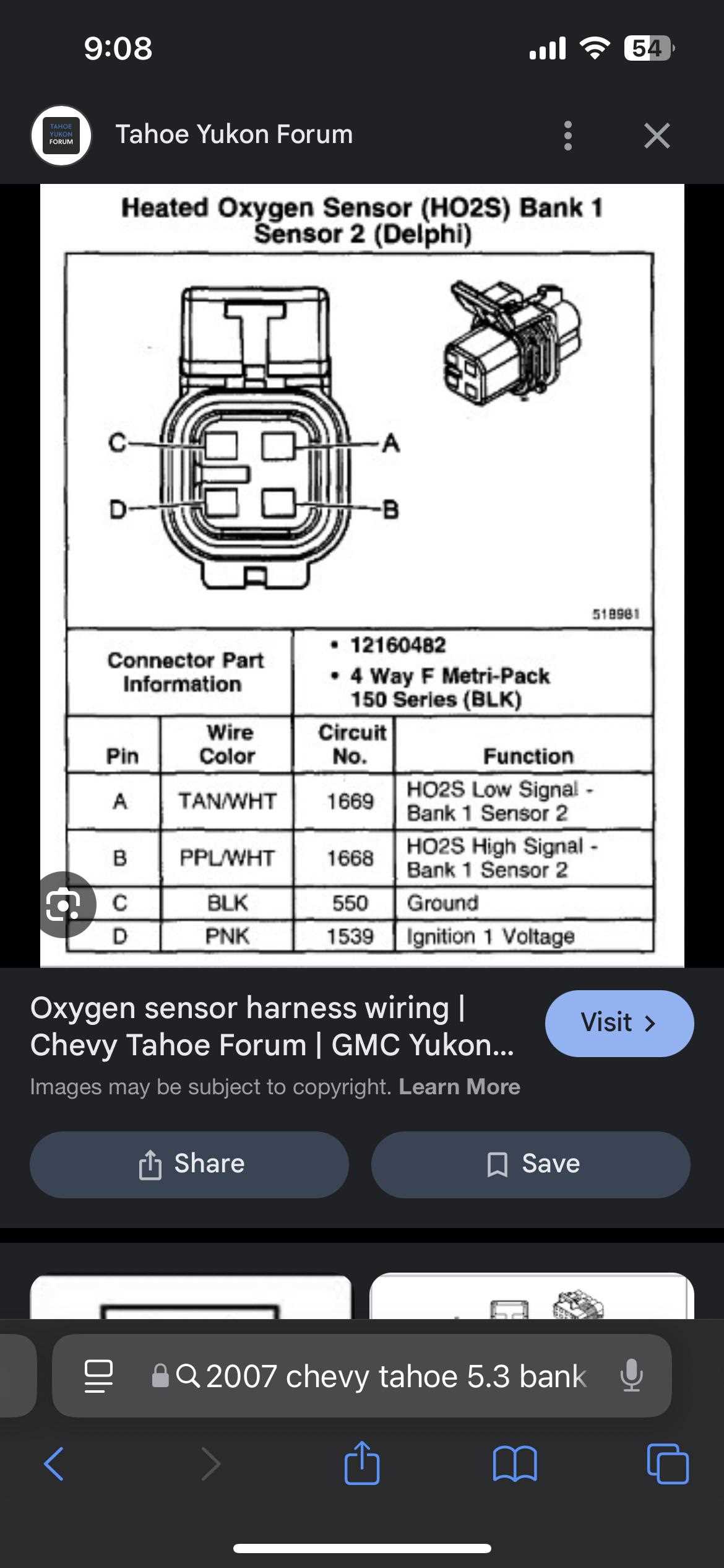 gm o2 sensor wiring diagram