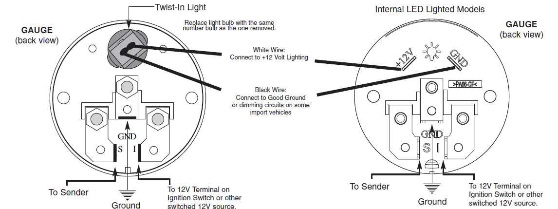 fuel gauge wiring diagram boat