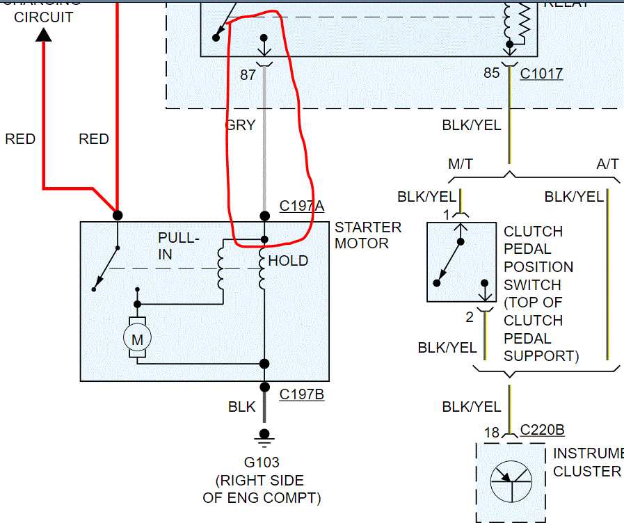 ls starter wiring diagram